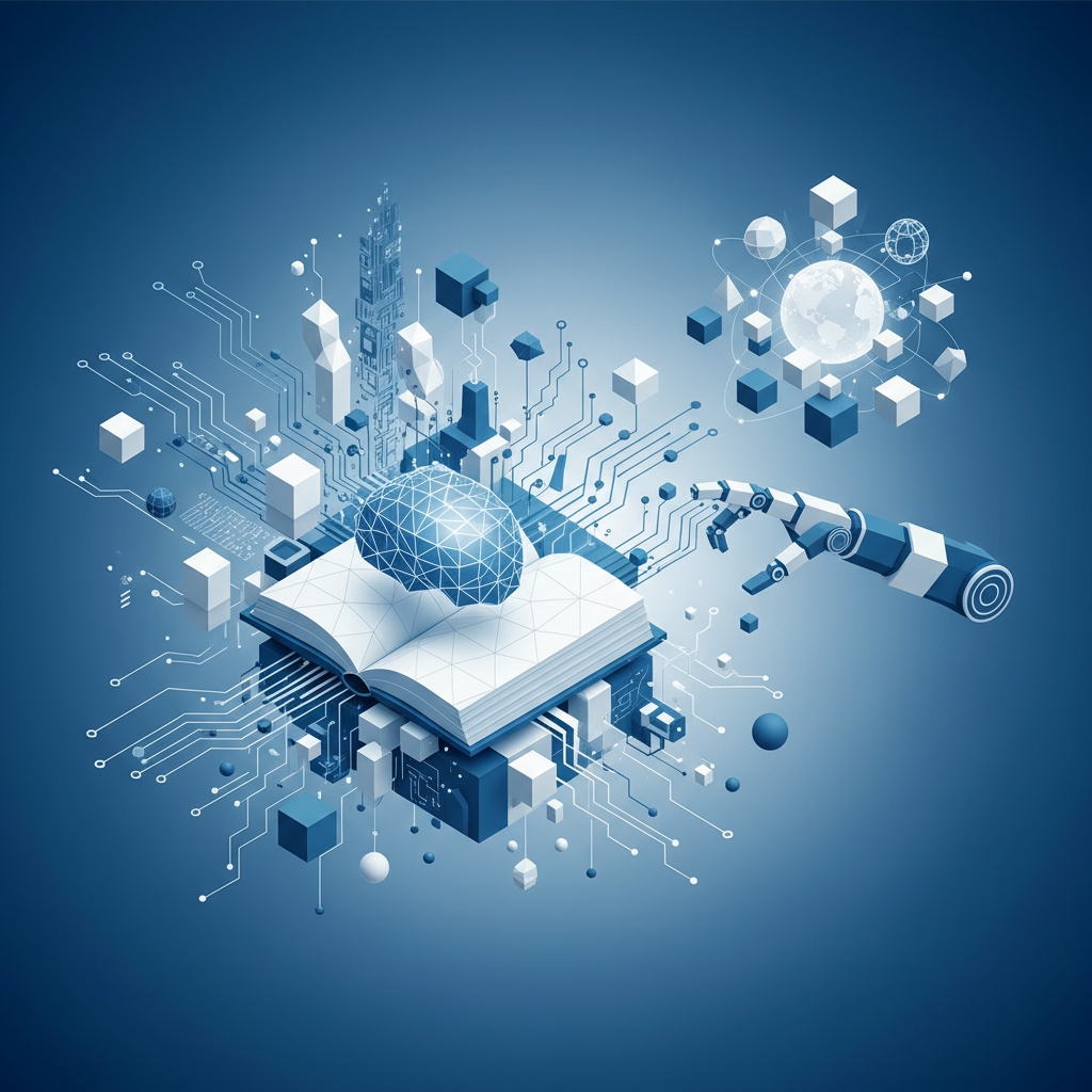 Abstract automation illustration